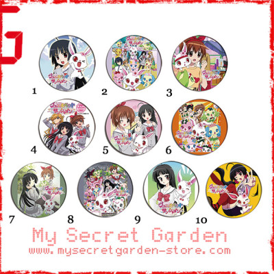 Jewelpet Sunshine ジュエルペット サンシャイン Anime Pinback Button Badge Set ( or Hair Ties / 4.4 cm Badge / Magnet / Keychain Set )